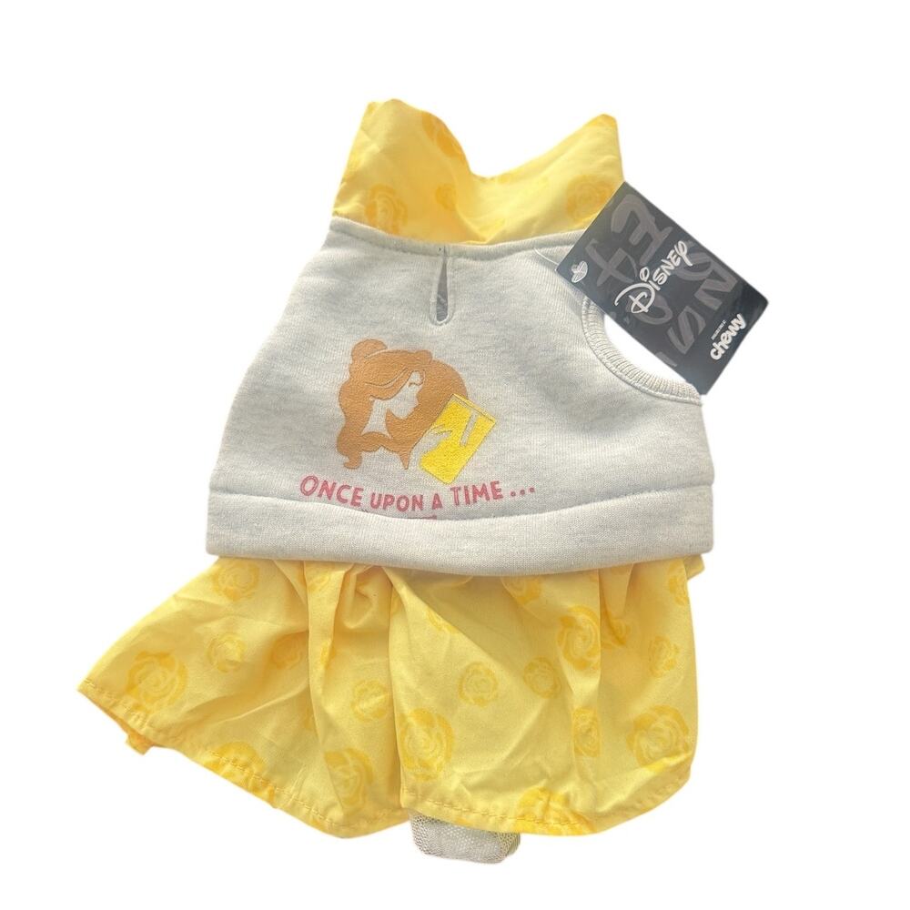 Disney Belle "Once Upon A Time" Dog & Cat Sweatshirt Dress XS